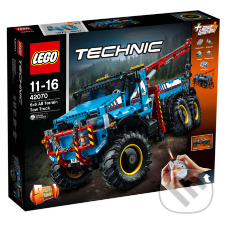 Spoločenská hra: LEGO Technic 42070 Terénne odťahové vozidlo 6x6 (LEGO). LEGO, 2017 Spoločenská hra: LEGO Technic 42070 Terénne odťahové vozidlo 6x6 (LEGO). LEGO, 2017