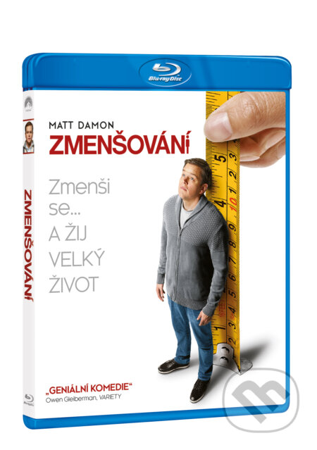 Film: Zmenšování (Alexander Payne) (Blu-ray). Magicbox, 2018 Film: Zmenšování (Alexander Payne) (Blu-ray). Magicbox, 2018