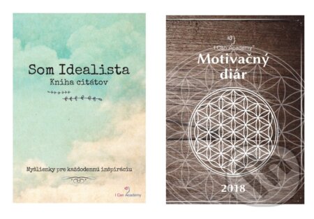 Kniha: Som Idealista + I Can Academy Motivačný diár 2018 (I Can Academy). I Can Academy, 2017 Kniha: Som Idealista + I Can Academy Motivačný diár 2018 (I Can Academy). I Can Academy, 2017