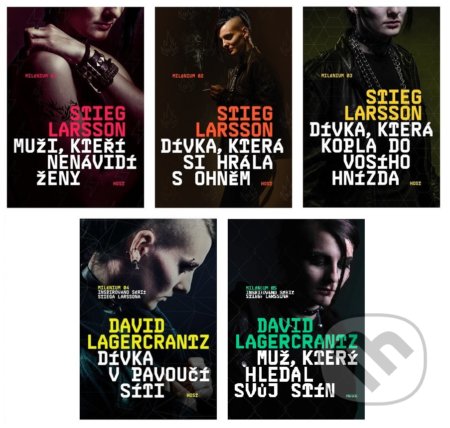 Kniha: Milénium 01-05 (David Lagercrantz a Stieg Larsson), 2017 Kniha: Milénium 01-05 (David Lagercrantz a Stieg Larsson), 2017