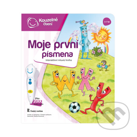 Kniha: Kouzelné čtení kniha Moje první písmena (Albi). Albi, 2017 Kniha: Kouzelné čtení kniha Moje první písmena (Albi). Albi, 2017