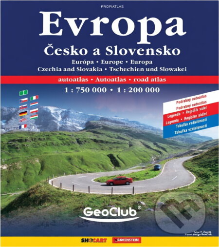 Kniha: Evropa Česko a Slovensko : autoatlas Evropa 1:750^000, Česko a Slovensko 1:200^000 : podrobný autoatlas, legenda, rejstřík sídel, tabulka vzdáleností (SHOCart). SHOCart, 2004 Kniha: Evropa Česko a Slovensko : autoatlas Evropa 1:750^000, Česko a Slovensko 1:200^000 : podrobný autoatlas, legenda, rejstřík sídel, tabulka vzdáleností (SHOCart). SHOCart, 2004