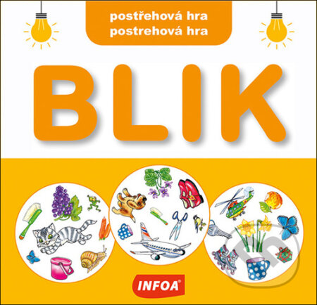 Spoločenská hra: Blik postřehová hra/postrehová hra (INFOA). INFOA, 2025 Spoločenská hra: Blik postřehová hra/postrehová hra (INFOA). INFOA, 2025