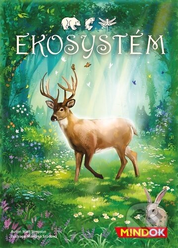 Spoločenská hra: Ekosystém (Matt Simpson). Mindok, 2025 Spoločenská hra: Ekosystém (Matt Simpson). Mindok, 2025