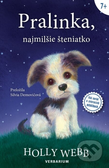 Kniha: Pralinka, najmilšie šteniatko (Holly Webb). Verbarium, 2025 Kniha: Pralinka, najmilšie šteniatko (Holly Webb). Verbarium, 2025