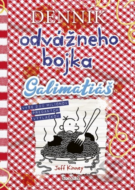 Kniha: Denník odvážneho bojka 19 (Jeff Kinney). Stonožka, 2025 Kniha: Denník odvážneho bojka 19 (Jeff Kinney). Stonožka, 2025