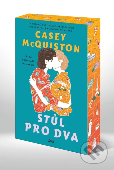 Kniha: Stůl pro dva (Casey McQuiston). Ikar CZ, 2025 Kniha: Stůl pro dva (Casey McQuiston). Ikar CZ, 2025