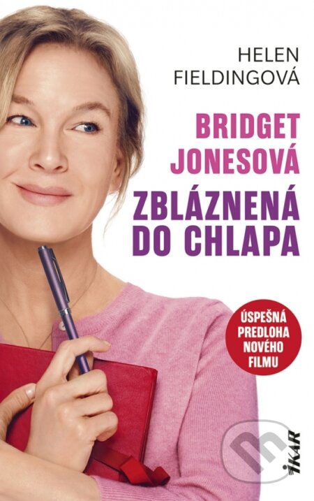 Kniha: Bridget Jonesová: Zbláznená do chlapa (Helen Fielding). Ikar, 2025 Kniha: Bridget Jonesová: Zbláznená do chlapa (Helen Fielding). Ikar, 2025