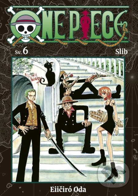 Kniha: One Piece 6 - Slib (Eiichiro Oda). Crew, 2025 Kniha: One Piece 6 - Slib (Eiichiro Oda). Crew, 2025