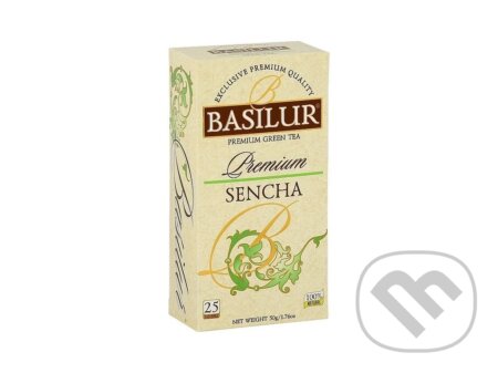 Kávy a čaje: BASILUR Premium Sencha 25x2g (Bio - Racio). Bio - Racio, 2025 Kávy a čaje: BASILUR Premium Sencha 25x2g (Bio - Racio). Bio - Racio, 2025