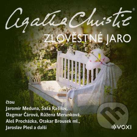 Audiokniha: Zlověstné jaro (Agatha Christie). Voxi, 2025 Audiokniha: Zlověstné jaro (Agatha Christie). Voxi, 2025