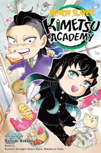 Kniha: Demon Slayer: Kimetsu Academy, Vol. 4 (Koyoharu Gotouge). Viz Media, 2025 Kniha: Demon Slayer: Kimetsu Academy, Vol. 4 (Koyoharu Gotouge). Viz Media, 2025
