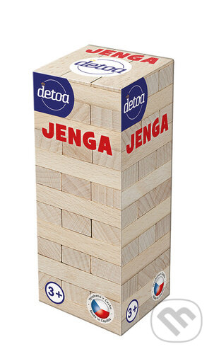 Spoločenská hra: Jenga věž (DETOA). DETOA, 2025 Spoločenská hra: Jenga věž (DETOA). DETOA, 2025