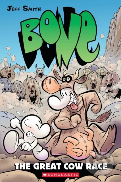 Kniha: Bone 2: The Great Cow Race (Jeff Smith). Scholastic, 2025 Kniha: Bone 2: The Great Cow Race (Jeff Smith). Scholastic, 2025