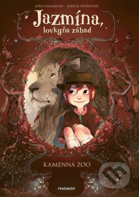 Kniha: Jazmína, lovkyňa záhad: Kamennná zoo (Joris Chamblain). Fragment, 2025 Kniha: Jazmína, lovkyňa záhad: Kamennná zoo (Joris Chamblain). Fragment, 2025