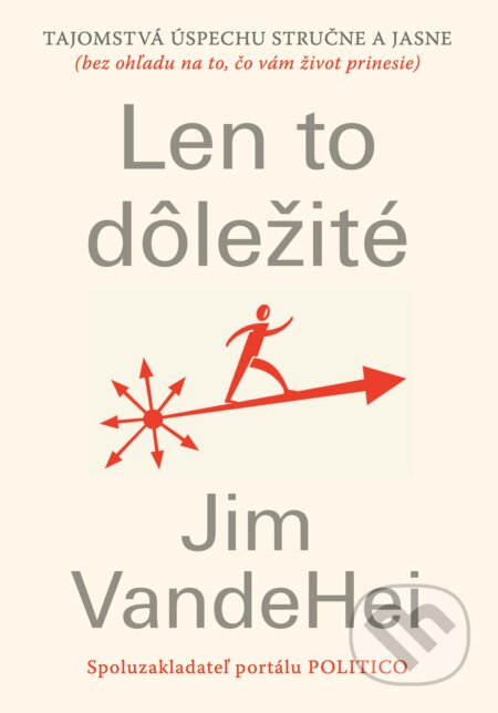 Kniha: Len to dôležité (Jim VandeHei). Eastone Books, 2025 Kniha: Len to dôležité (Jim VandeHei). Eastone Books, 2025