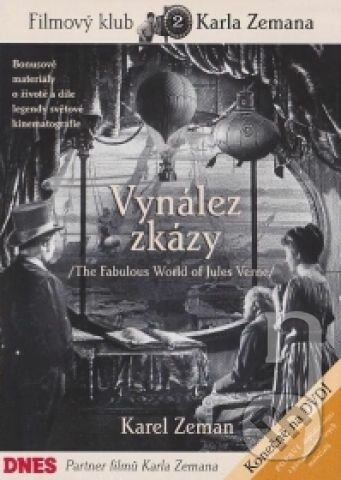 Film: Vynález zkázy (Karel Zeman) (DVD). Filmexport Home Video, 2017 Film: Vynález zkázy (Karel Zeman) (DVD). Filmexport Home Video, 2017