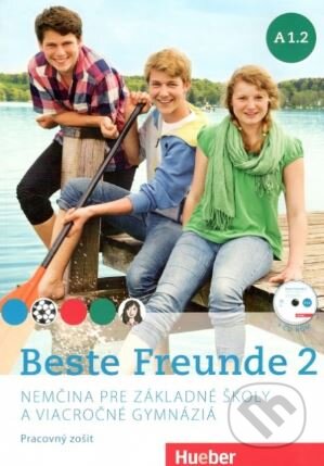 Kniha: Beste Freunde A1.2 - Pracovný zošit (Manuela Georgiakaki a Monika Bovermann). Max Hueber Verlag, 2015 Kniha: Beste Freunde A1.2 - Pracovný zošit (Manuela Georgiakaki a Monika Bovermann). Max Hueber Verlag, 2015