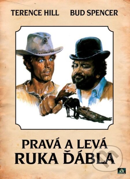 Film: Pravá a levá ruka ďábla (Enzo Barboni) (DVD). Hollywood, 2013 Film: Pravá a levá ruka ďábla (Enzo Barboni) (DVD). Hollywood, 2013