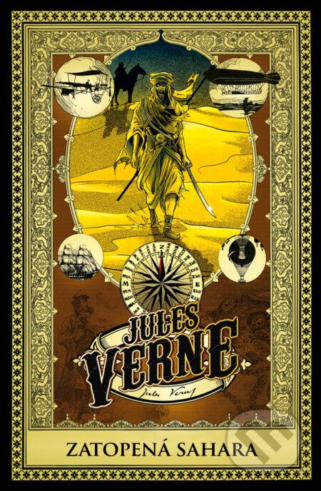 Kniha: Zatopená Sahara (Jules Verne). Omega Classic, 2025 Kniha: Zatopená Sahara (Jules Verne). Omega Classic, 2025