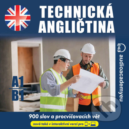 Audiokniha: Technická angličtina A1-B1 (Tomáš Dvořáček). Audioacademyeu, 2025 Audiokniha: Technická angličtina A1-B1 (Tomáš Dvořáček). Audioacademyeu, 2025