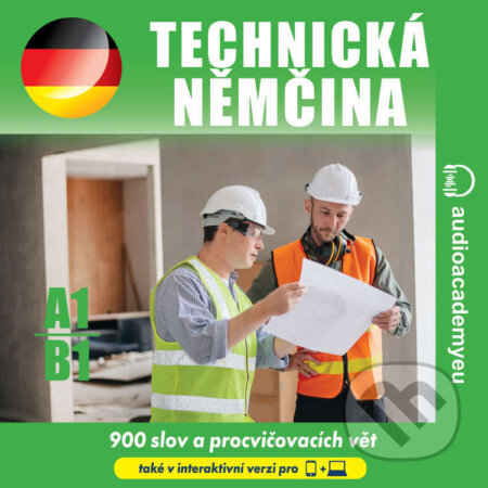 Audiokniha: Technická němčina A1-B1 (Tomáš Dvořáček). Audioacademyeu, 2025 Audiokniha: Technická němčina A1-B1 (Tomáš Dvořáček). Audioacademyeu, 2025