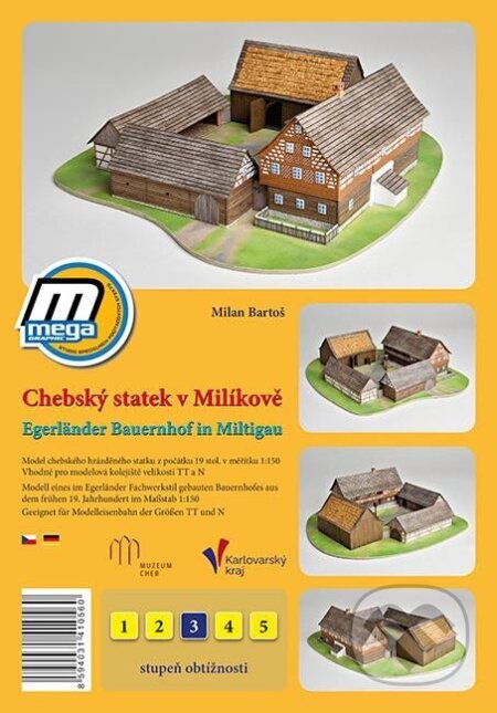 Kniha: Chebský statek v Milíkově (Milan Bartoš). MegaGraphic, 2025 Kniha: Chebský statek v Milíkově (Milan Bartoš). MegaGraphic, 2025