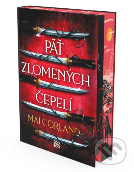 Kniha: Päť zlomených čepelí (Mai Corland). CooBoo SK, 2025 Kniha: Päť zlomených čepelí (Mai Corland). CooBoo SK, 2025