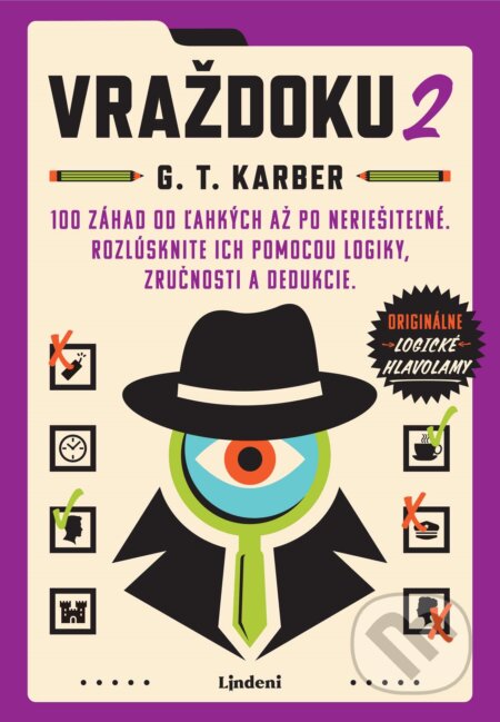 Kniha: Vraždoku 2 (G.T. Karber). Lindeni, 2025 Kniha: Vraždoku 2 (G.T. Karber). Lindeni, 2025