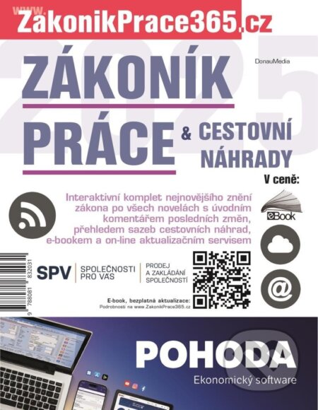 Kniha: Zákoník práce a cestovní náhrady 2025 (Newsletter). Newsletter, 2025 Kniha: Zákoník práce a cestovní náhrady 2025 (Newsletter). Newsletter, 2025