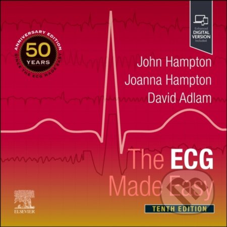 Kniha: The ECG Made Easy (David Adlam, John Hampton a Joanna Hampton). Elsevier Science, 2024 Kniha: The ECG Made Easy (David Adlam, John Hampton a Joanna Hampton). Elsevier Science, 2024