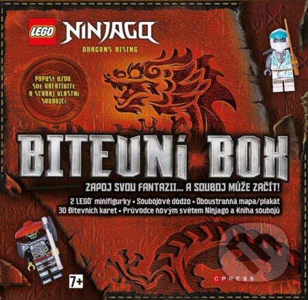 Kniha: LEGO® NINJAGO® Bitevní box (Autorský kolektív). CPRESS, 2025 Kniha: LEGO® NINJAGO® Bitevní box (Autorský kolektív). CPRESS, 2025