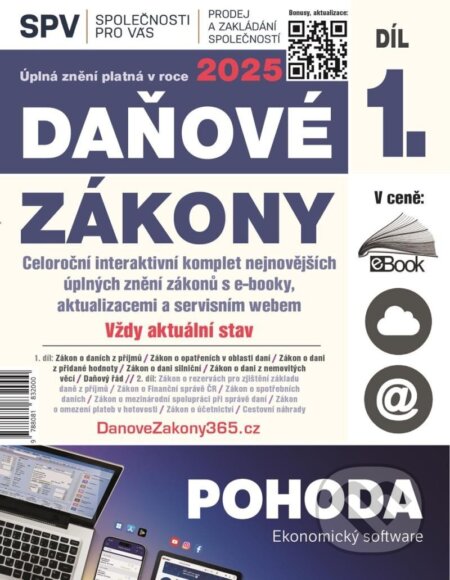 Kniha: Daňové zákony 2025 (Díl 1.) (Newsletter). Newsletter, 2025 Kniha: Daňové zákony 2025 (Díl 1.) (Newsletter). Newsletter, 2025