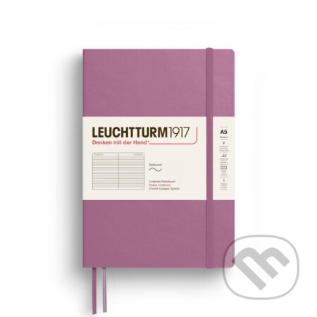 Leuchtturm1917 Zápisník Dusty Rose Softcover A5 linkovaný (Leuchtturm1917). Leuchtturm1917 Leuchtturm1917 Zápisník Dusty Rose Softcover A5 linkovaný (Leuchtturm1917). Leuchtturm1917