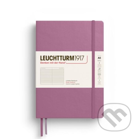 Leuchtturm1917 Zápisník Dusty Rose Medium A5 linkovaný (Leuchtturm1917). Leuchtturm1917 Leuchtturm1917 Zápisník Dusty Rose Medium A5 linkovaný (Leuchtturm1917). Leuchtturm1917