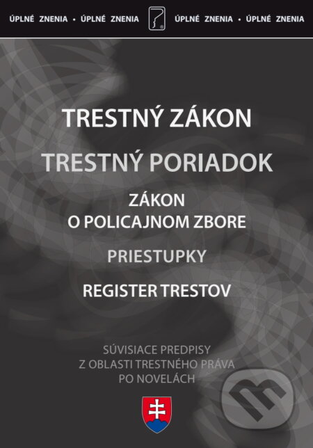 E-kniha: Trestný zákon 2024 (Poradca s.r.o.). Poradca s.r.o., 2025 E-kniha: Trestný zákon 2024 (Poradca s.r.o.). Poradca s.r.o., 2025