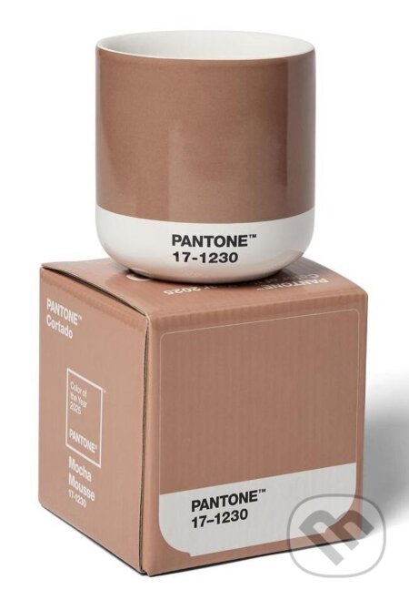 Pantone Cortado Termohrnček - Mocha Mousse 17-1230 (PANTONE). PANTONE Pantone Cortado Termohrnček - Mocha Mousse 17-1230 (PANTONE). PANTONE