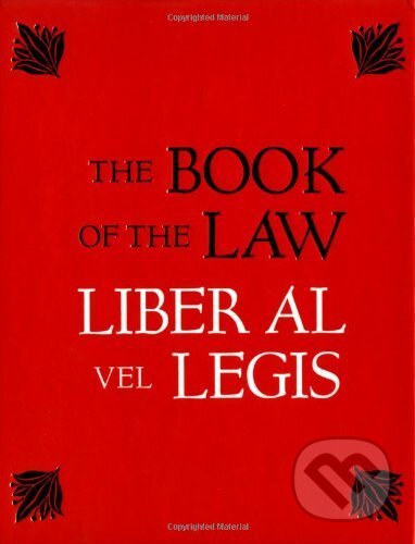 Kniha: Book of the Law (Aleister Crowley). Red wheel, 2004 Kniha: Book of the Law (Aleister Crowley). Red wheel, 2004