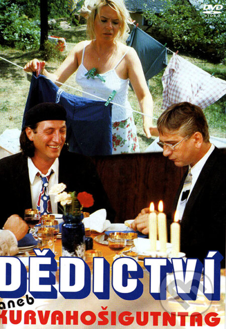 Film: Dědictví aneb Kurvahošigutntág (Bolek Polívka a Věra Chytilová) (DVD). Magicbox, 1992 Film: Dědictví aneb Kurvahošigutntág (Bolek Polívka a Věra Chytilová) (DVD). Magicbox, 1992