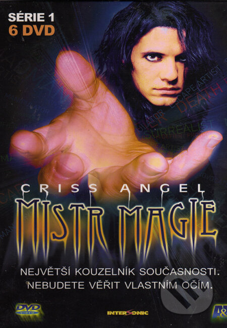 Film: Criss Angel: Mistr magie 1. série () (DVD). Film: Criss Angel: Mistr magie 1. série () (DVD).