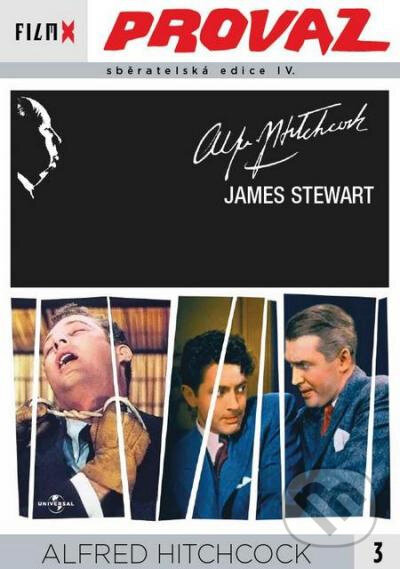 Film: Provaz (CZ dabing) (Alfred Hitchcock) (DVD). Hollywood, 2011 Film: Provaz (CZ dabing) (Alfred Hitchcock) (DVD). Hollywood, 2011