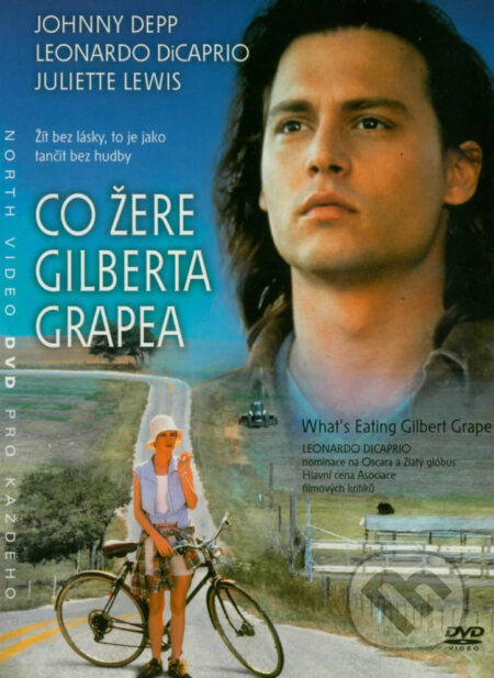 Film: Co žere Gilberta Grapea (Lasse Hallström) (DVD). Hollywood, 2011 Film: Co žere Gilberta Grapea (Lasse Hallström) (DVD). Hollywood, 2011