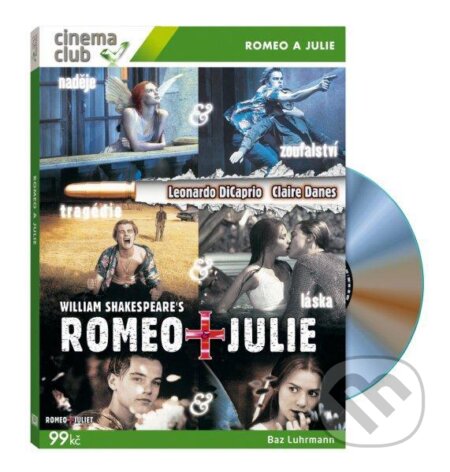 Film: Romeo a Julie (Baz Luhrmann) (DVD). Bonton Film, 2011 Film: Romeo a Julie (Baz Luhrmann) (DVD). Bonton Film, 2011