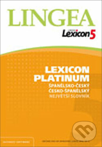 Audiokniha: Lexicon 5 Španělský slovník Platinum (Lingea). Lingea Audiokniha: Lexicon 5 Španělský slovník Platinum (Lingea). Lingea