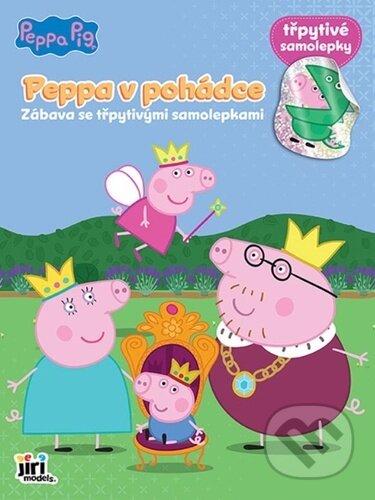 Kniha: Zábava se třpytivými samolepkami Prasátko Peppa (Jiří Models). Jiří Models, 2025 Kniha: Zábava se třpytivými samolepkami Prasátko Peppa (Jiří Models). Jiří Models, 2025