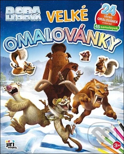 Kniha: Velké omalovánky Doba ledová (Jiří Models). Jiří Models, 2025 Kniha: Velké omalovánky Doba ledová (Jiří Models). Jiří Models, 2025