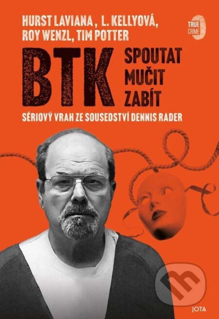 Kniha: BTK: Spoutat, mučit, zabít (Hurst Laviana, Roy Wenzl, Tim Potter a L. Kelly). Jota, 2025 Kniha: BTK: Spoutat, mučit, zabít (Hurst Laviana, Roy Wenzl, Tim Potter a L. Kelly). Jota, 2025