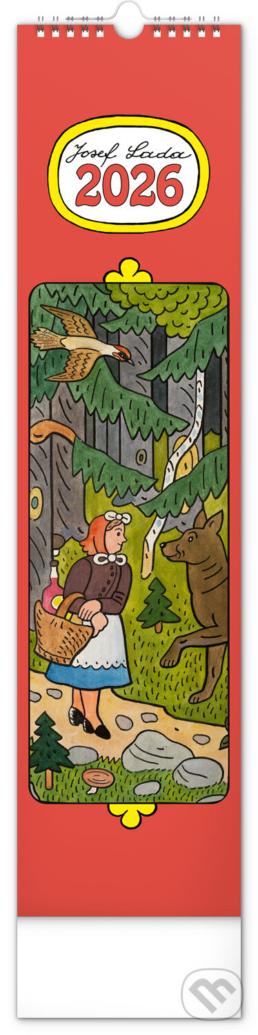 NOTIQUE Nástěnný kalendář / nástenný kalendár Josef Lada 2026 (Notique). Notique, 2025 NOTIQUE Nástěnný kalendář / nástenný kalendár Josef Lada 2026 (Notique). Notique, 2025
