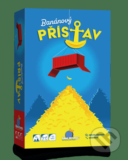 Společenská hra: Banánový přístav (Mads Emil Christensen). Blackfire, 2025 Společenská hra: Banánový přístav (Mads Emil Christensen). Blackfire, 2025