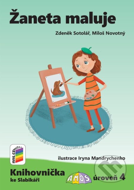 Kniha: Žaneta maluje (Miloš Novotný a Zdeněk Sotolář). NNS, 2023 Kniha: Žaneta maluje (Miloš Novotný a Zdeněk Sotolář). NNS, 2023